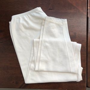 Secret Treasures Lace-Ankle Pajama Pants